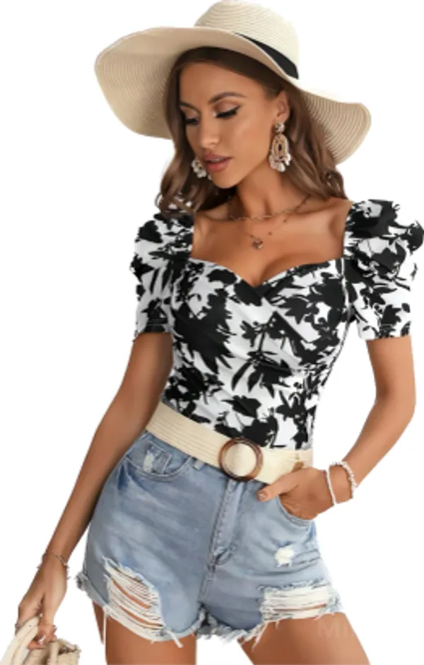 White&_Black_Stylish_&_Elegent_Tops_for_women
