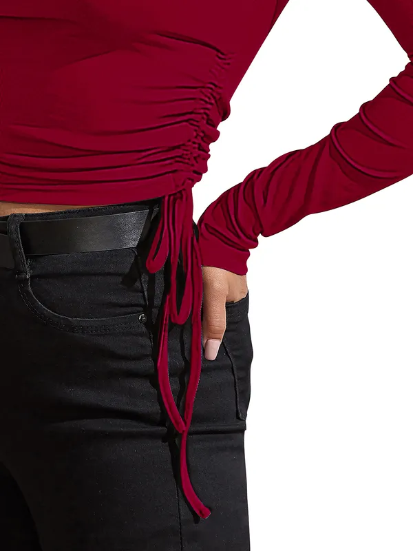 Red_Stylish_&_Elegent_Tops_for_women
