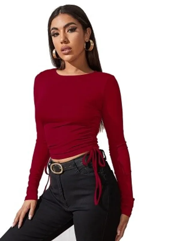 Red_Stylish_&_Elegent_Tops_for_women