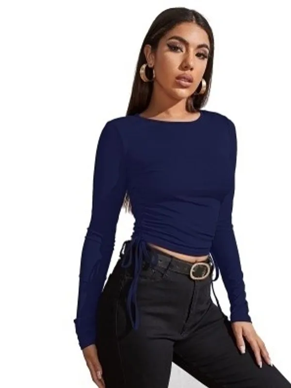 Blue_Stylish_&_Elegent_Tops_for_women