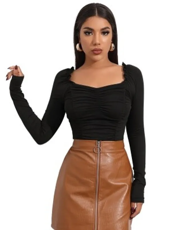 Black_Stylish_&_Elegent_Tops_for_women