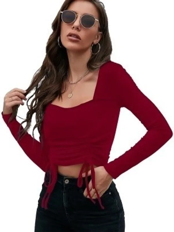 Red_Stylish_&_Elegent_Tops_for_women