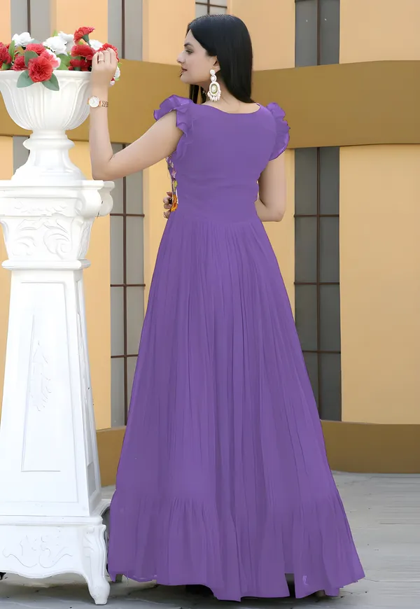 Lavender_Elegant_Embroidered_Georgette_Maxi_Dress