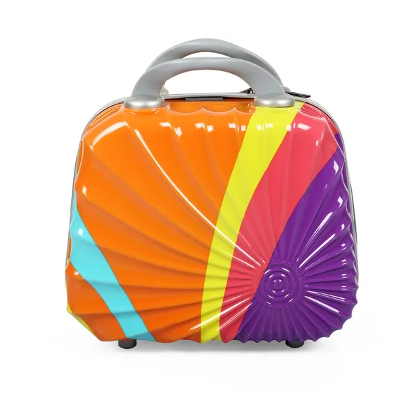Multicolor_2Pc_Set_Trolley_Bag_(20/24_Inch)_With_1Pc_Vanity_Bag