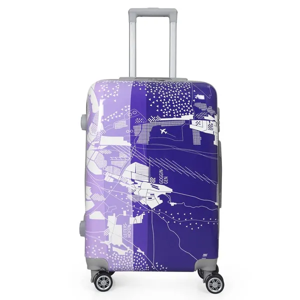 Purple_2Pc_Set_Trolley_Bag(20/24_Inch)