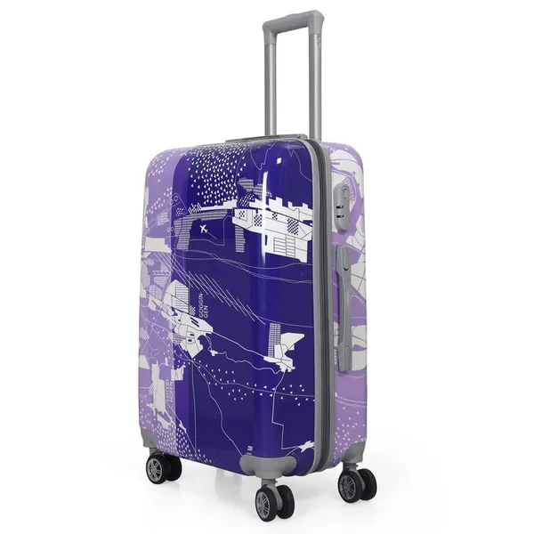 Purple_2Pc_Set_Trolley_Bag(20/24_Inch)