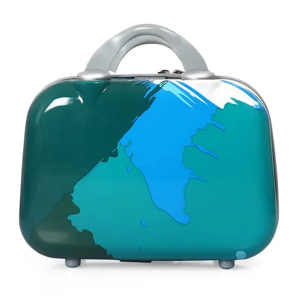 Blue_2Pc_Set_Trolley_Bag(24/28_Inch)_With_1Pc_Vanity_For_Men_&_Women