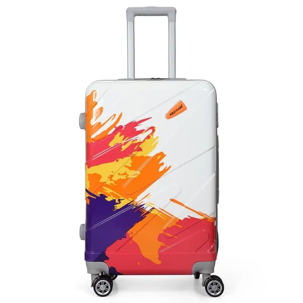 Multicolor_2Pc_Set_Trolley_Bag(24/28_Inch)_With_1Pc_Vanity