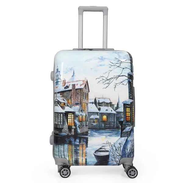 Multicolor_2Pc_Set_Trolley_Bag_(24/28_Inch)_For_Men_&_Women