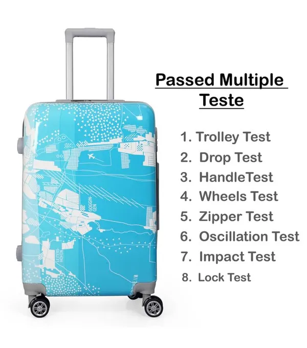 Polo_Class_2Pc_Set_Trolley_Bag_(24/28_inch)-Blue_&_Purple