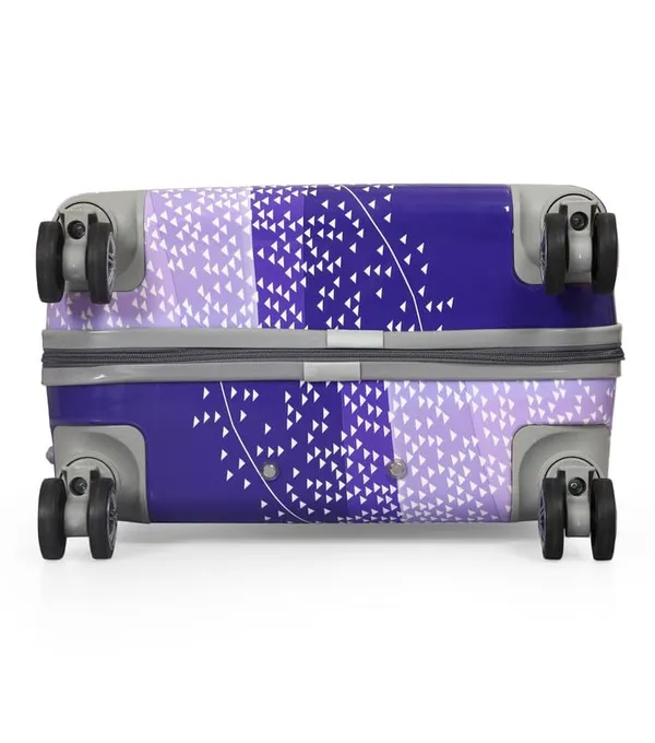 Polo_Class_2Pc_Set_Trolley_Bag_(24/28_inch)-Blue_&_Purple