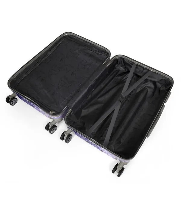 Polo_Class_2Pc_Set_Trolley_Bag_(24/28_inch)-Blue_&_Purple