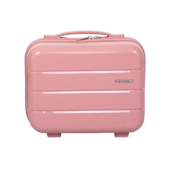 Pink_Trolley_Bag_20/28_With_1Pc_Vanity_For_Men_&_Women