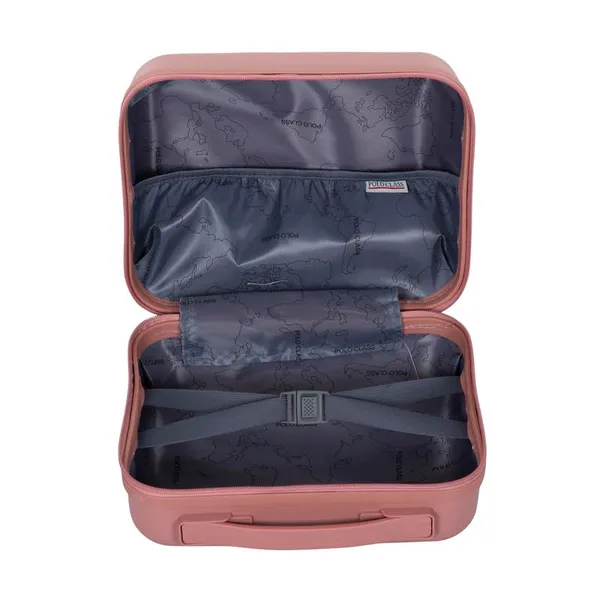 Pink_Trolley_Bag_20/28_With_1Pc_Vanity_For_Men_&_Women