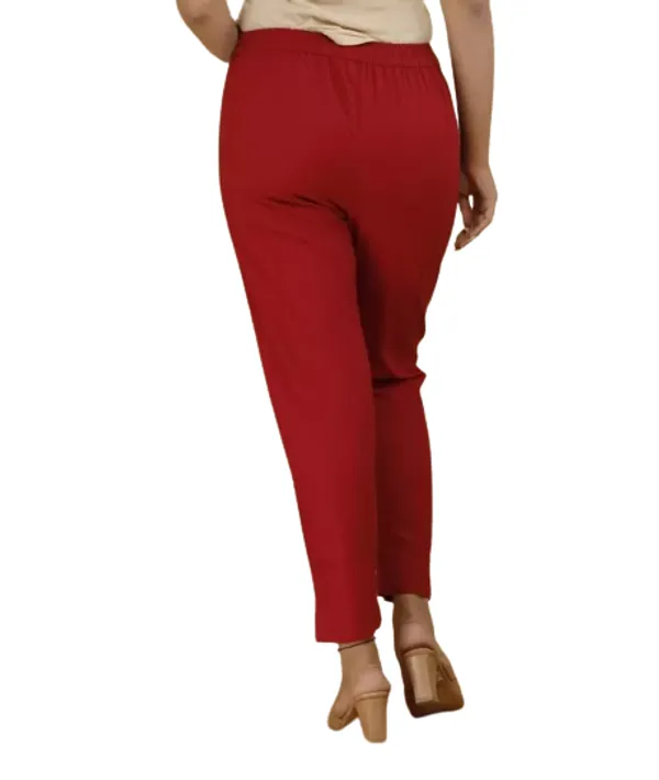 Maroon_Everyday_Cotton_Pants