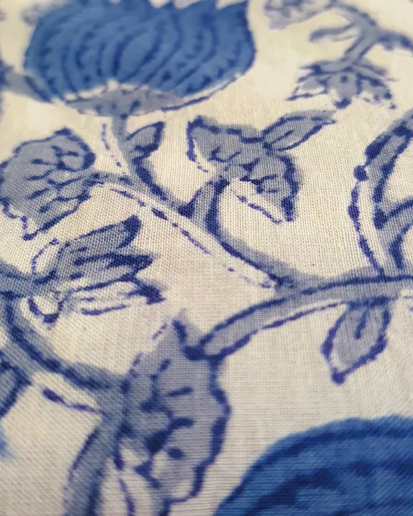 Hand_Block_Print_Dark_Blue_Floral_Jaal_Print_Cotton_Cambric_Fabric