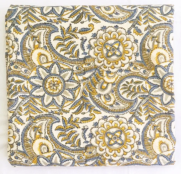 Bagru_Print_Multicolor_Floral_Print_Cotton_Cambric_Fabric