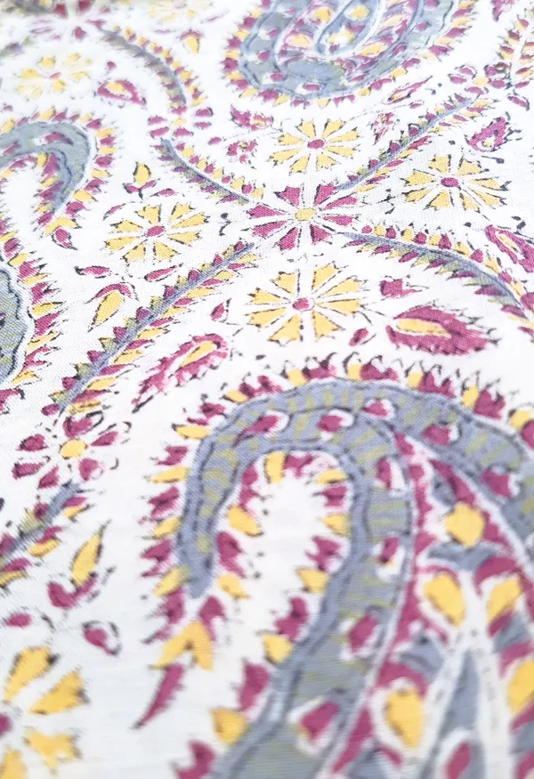 Bagru_Print_Multicolor_Paisley_Print_Cotton_Cambric_Fabric