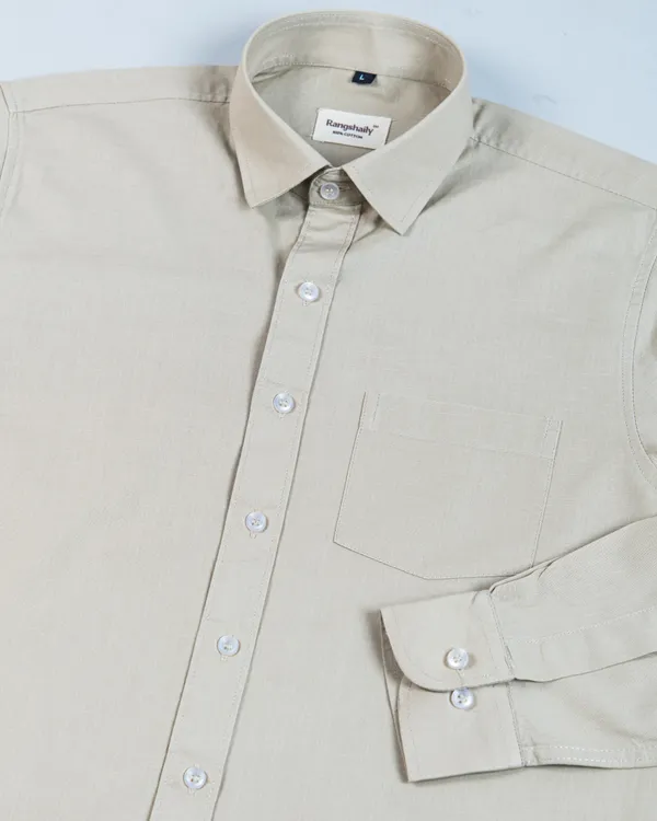 Timeless_Classic_Beige_Pure_Cotton_Casual_Shirt_for_Mens