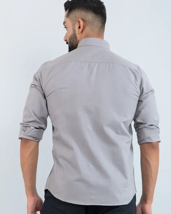 Modern_Classic_Grey_Pure_Cotton_Casual_Shirt_with_Curved_Hemline_and_Spread_Collar