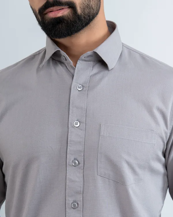 Modern_Classic_Grey_Pure_Cotton_Casual_Shirt_with_Curved_Hemline_and_Spread_Collar