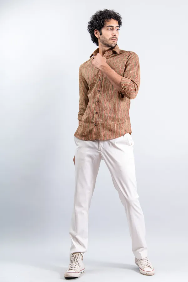 Multicolor_Regular_Fit_Lining_Print_Full_Sleeves_Soft_Cotton_With_Spread_Collar_Shirt