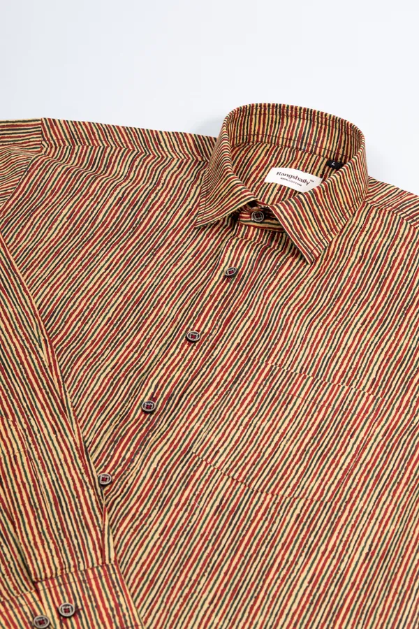 Multicolor_Regular_Fit_Lining_Print_Full_Sleeves_Soft_Cotton_With_Spread_Collar_Shirt