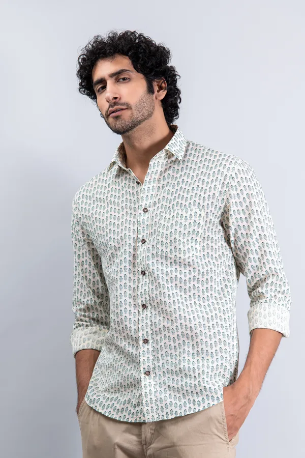 Off_White_Small_Buti_Print_Regular_Fit_Soft_and_Comfortable_Cotton_Shirt