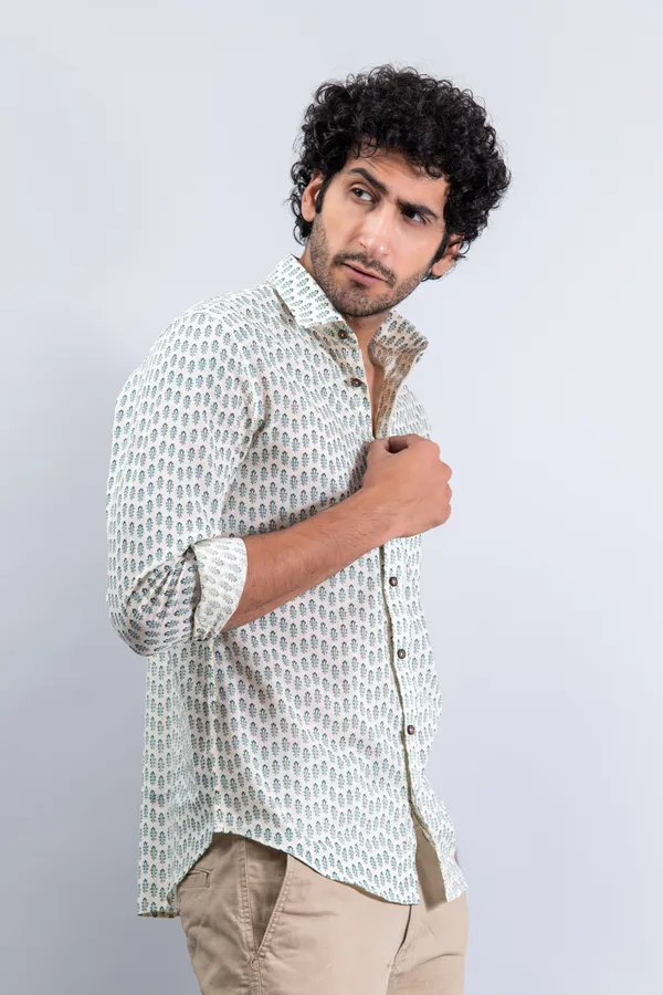 Off_White_Small_Buti_Print_Regular_Fit_Soft_and_Comfortable_Cotton_Shirt