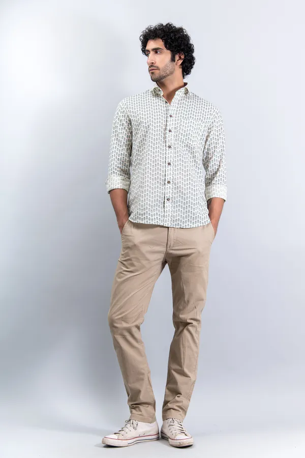 Off_White_Small_Buti_Print_Regular_Fit_Soft_and_Comfortable_Cotton_Shirt