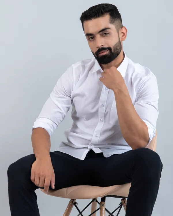 Elegant_White_Comfort_Fit_Pure_Cotton_Casual_Shirt_for_Mens