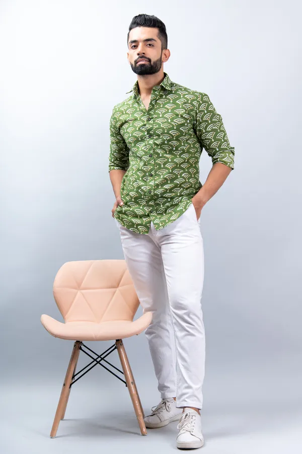 Green_Regular_Fit_Wifi_Print_Soft_Comfortable_Trendy_Stylish_Full_Sleeves_Soft_Cotton_Shirt