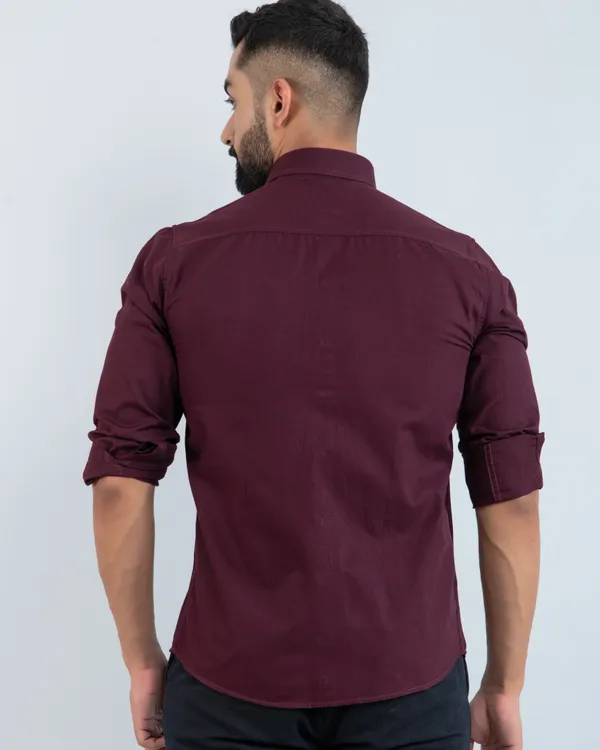 Sharp_Classic_Wine_Pure_Cotton_Casual_Shirt_in_Smart_Fit_with_Spread_Collar