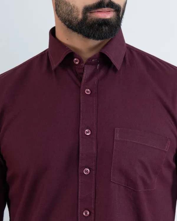 Sharp_Classic_Wine_Pure_Cotton_Casual_Shirt_in_Smart_Fit_with_Spread_Collar