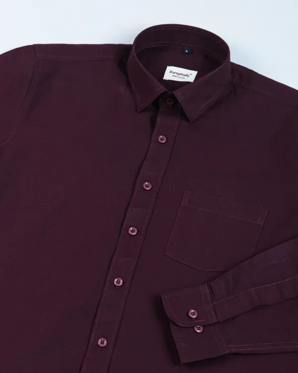 Sharp_Classic_Wine_Pure_Cotton_Casual_Shirt_in_Smart_Fit_with_Spread_Collar