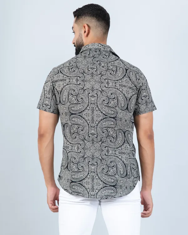 All-Over_Paisley_Black_Casual_Cotton_Shirt_for_Men's_Regular_Fit
