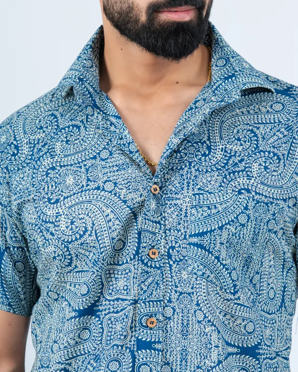 All-Over_Paisley_Blue_Casual_Cotton_Shirt_for_Men's_Regular_Fit