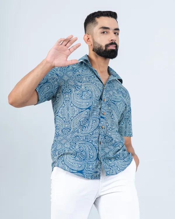 All-Over_Paisley_Blue_Casual_Cotton_Shirt_for_Men's_Regular_Fit