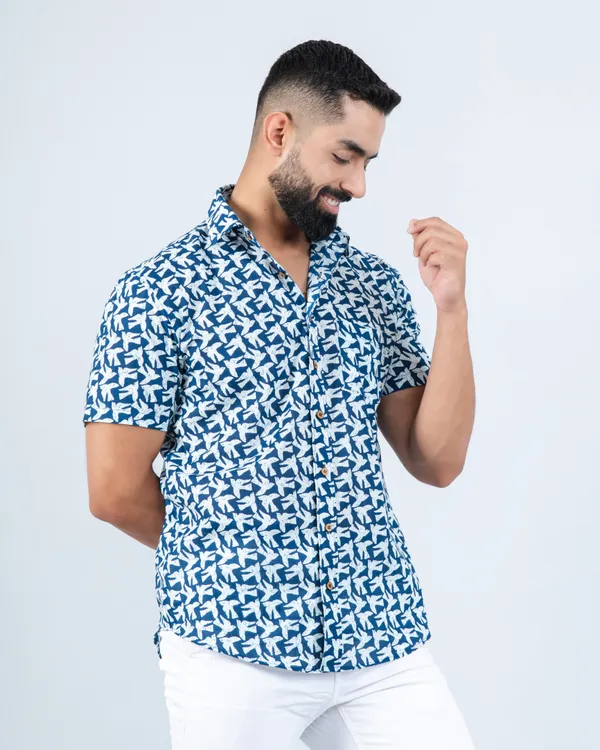 Blue_Bird_Print_Cotton_Shirt_in_Relaxed_Fit_with_Spread_Collars