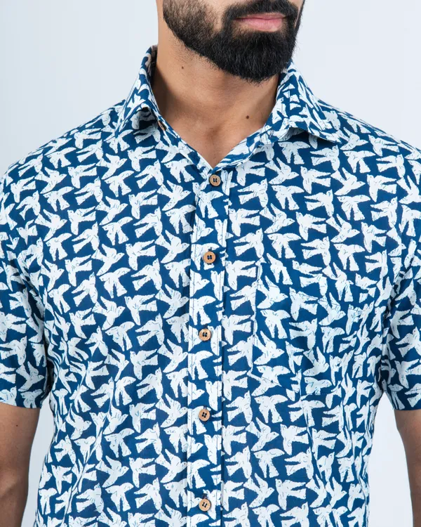 Blue_Bird_Print_Cotton_Shirt_in_Relaxed_Fit_with_Spread_Collars