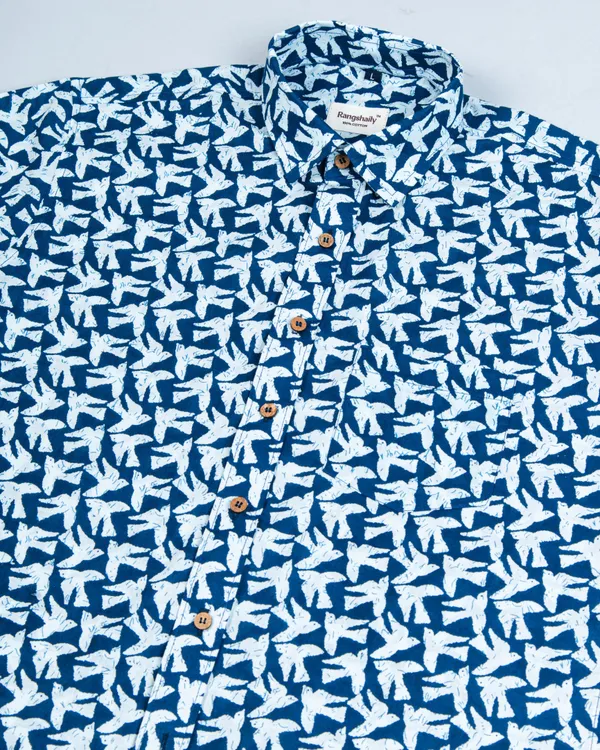 Blue_Bird_Print_Cotton_Shirt_in_Relaxed_Fit_with_Spread_Collars