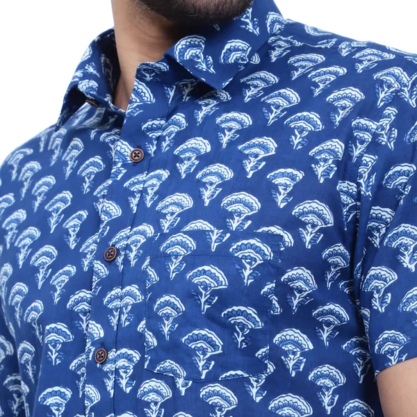 Blue_Floral_Print_Regular_Fit_Soft_and_Comfortable_Cotton_Shirt
