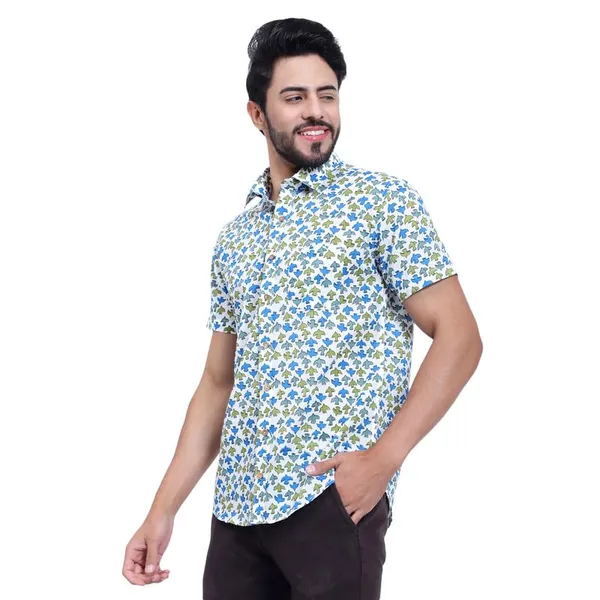 Multicolor_Cotton_Shirt_Relaxed_Fit_Bird_Print_With_Stylish_Spread_Collar_Summer_Shirt