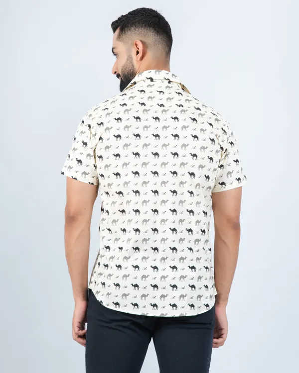 Camel_Caravan_Off_White_Casual_Pure_Cotton_Shirt_Comfort_Fit