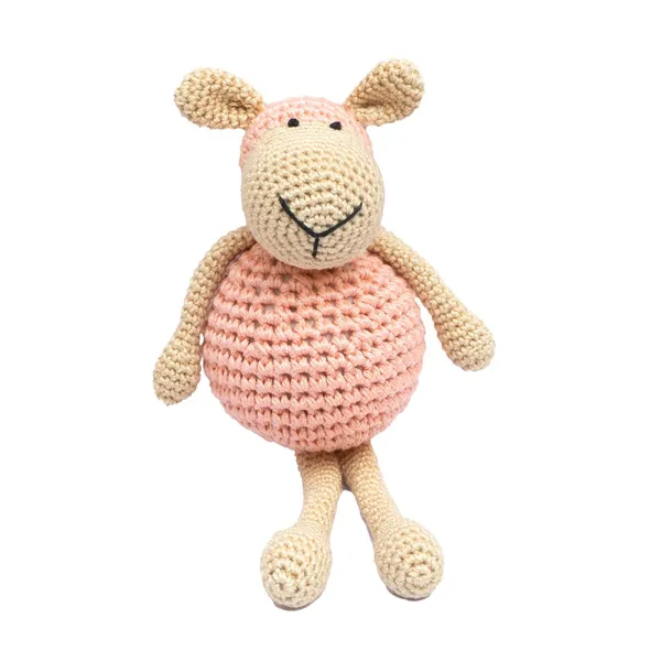 Crochet_Sheep_14cm_|_Orange_|_Super_Cute_|_Soft_Toy_|_For_Girls_&_Boys_|_Gifting