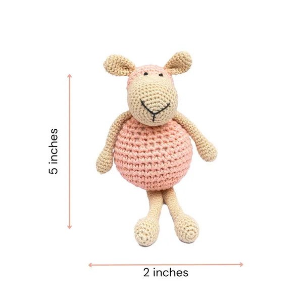 Crochet_Sheep_14cm_|_Orange_|_Super_Cute_|_Soft_Toy_|_For_Girls_&_Boys_|_Gifting