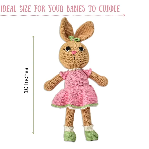 Crochet_Bunny_(28cm)_|_Adorable_|_Soft_Toy_|_For_Girls_&_Boys
