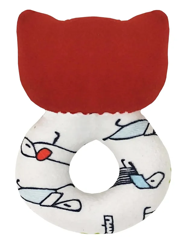 Soft_Kitty_Rattle_|_Round_Handle_|_Dual_Sounds:_Rattle_&_Squeaky_Handle_|_ISI_Mark:_NABL_Lab_Tested_Baby_Safe_Toys_(Red)