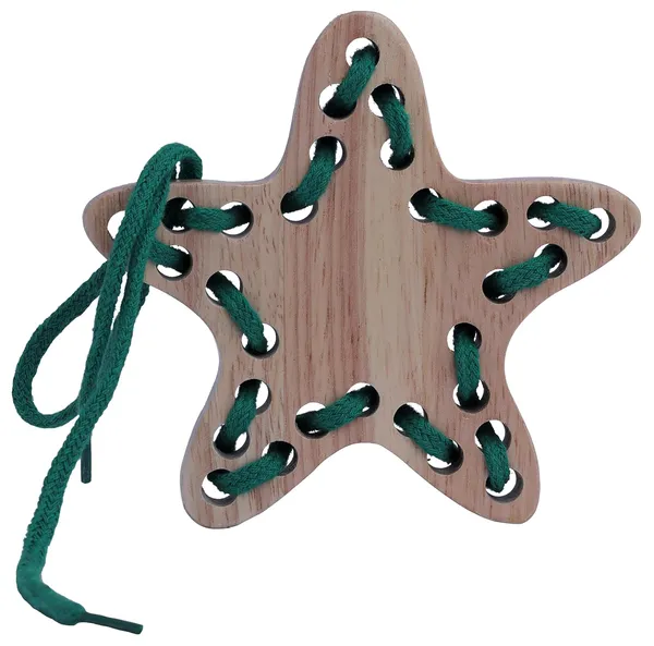 STEM:_Lacing_Toy:_Star_|_Handcrafted_Wood_|_Motor_Skills_&_Problem-Solving_in_Toddlers_&_Preschoolers