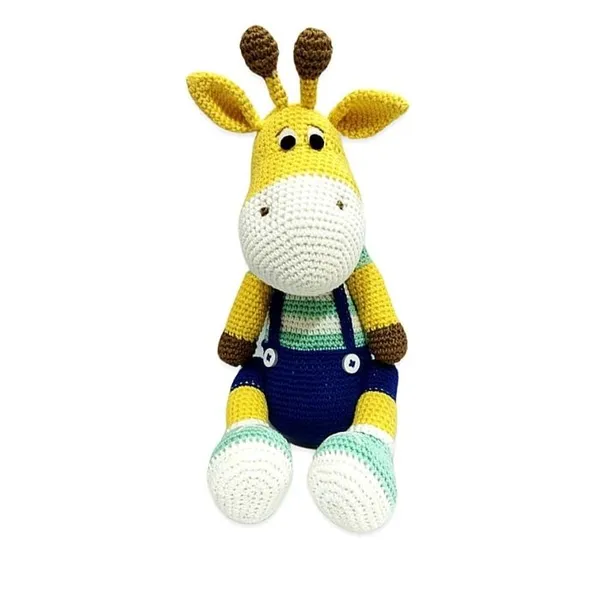 Crochet_Giraffe_25cm_|_Child_Friendly_|_Soft_Toy_|_For_Girls_&_Boys_(Teal)